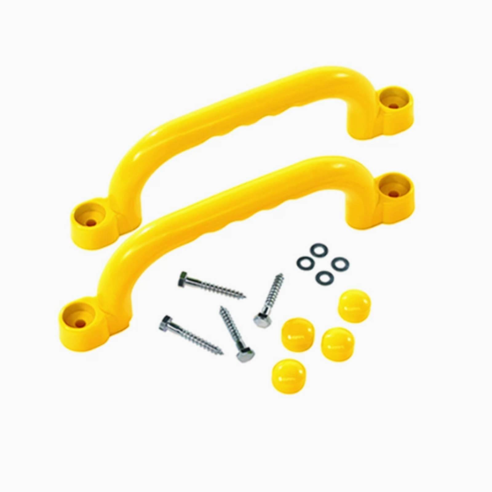 Kids Outdoor Climbing Frame - อุปกรณ์ปีนป่าย ชุดด้ามจับพลาสติก ทนทาน ใช้งานกลางแจ้ง สำหรับเด็ก อุปกรณ์สนามเด็กเล่นในสวนหลังบ้าน