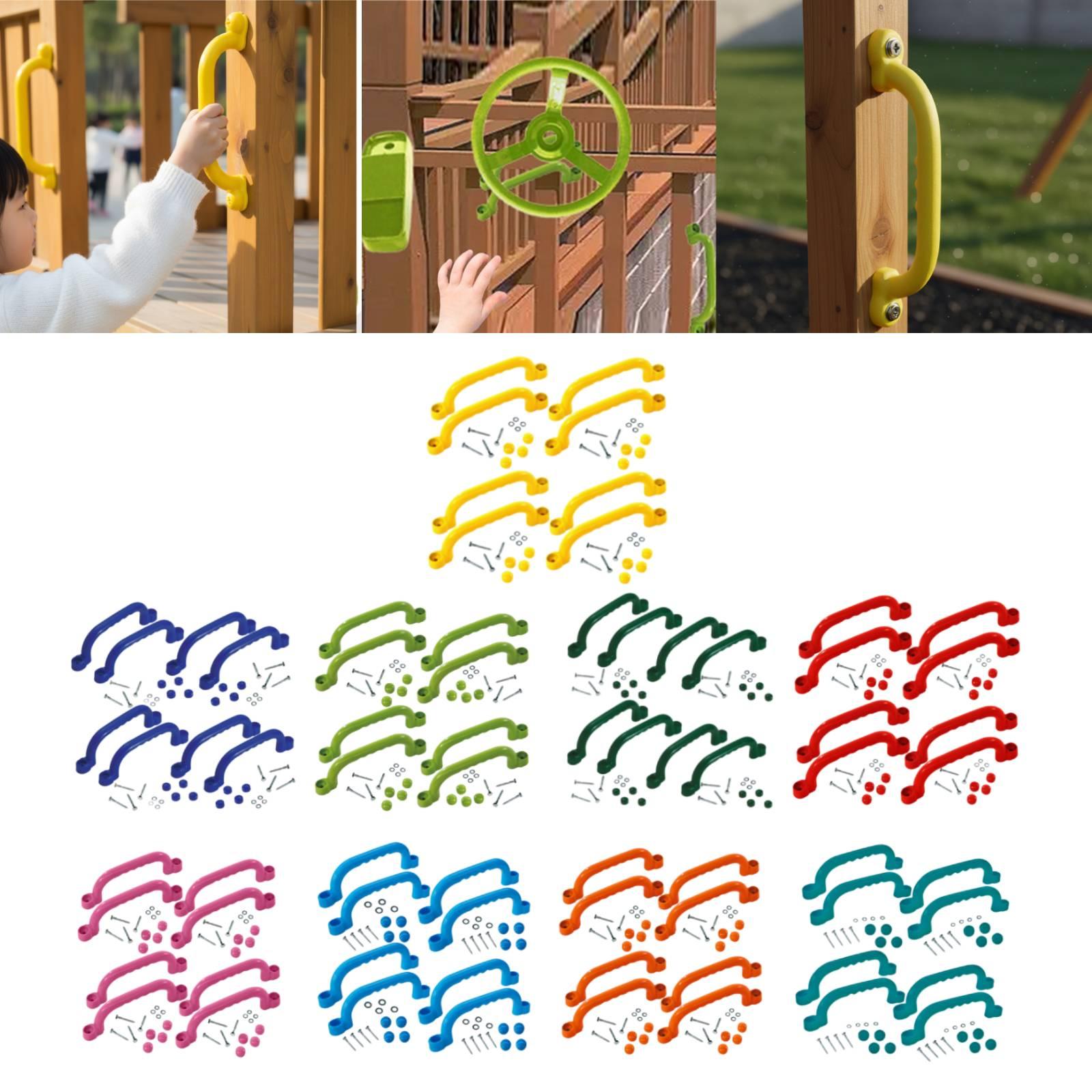 ที่จับปีนป่าย 8 ชิ้น ของขวัญสำ - Kids Outdoor Climbing Frame บทวิจารณ์และราคา
