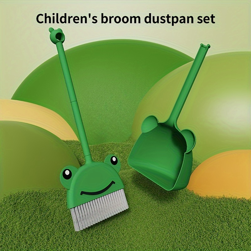 ชุดไม้กวาดและที่โกยผงแบบรวมกัน - Kids Outdoor Broom บทวิจารณ์และราคา