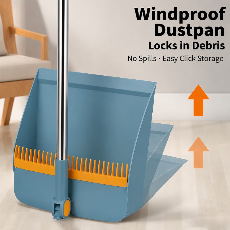 ชุดไม้กวาดด้ามยาวและที่ตักขยะ  - Kids Outdoor Broom บทวิจารณ์และราคา