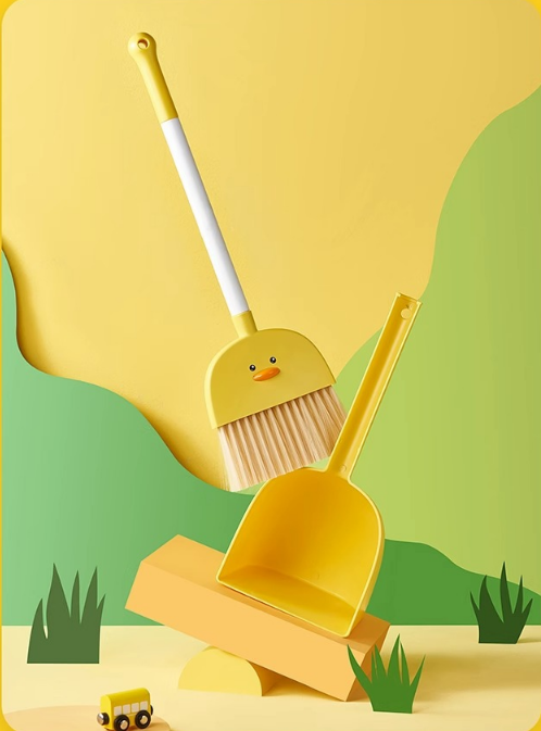 เกรดอาหาร PP เด็ก Mini ไม้กวาด - Kids Outdoor Broom บทวิจารณ์และราคา