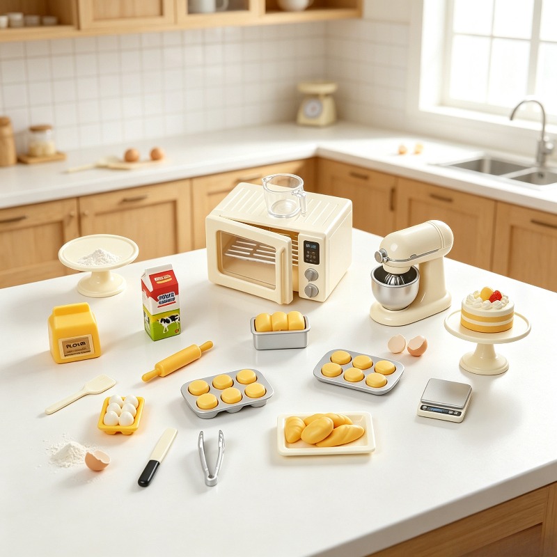 ชุดของเล่นจำลองการทำขนมขนาดเล็ - Kids Outdoor Kitchen Accessories บทวิจารณ์และราคา