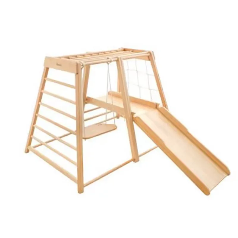 ชุดปีนป่ายไม้สำหรับเด็กแบบมอนเ - Kids Outdoor Furniture Set บทวิจารณ์และราคา