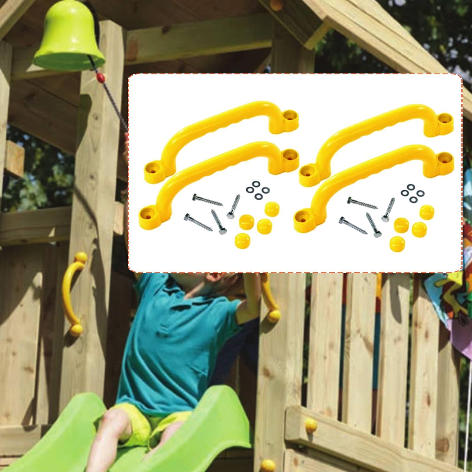 อุปกรณ์ปีนป่าย ชุดด้ามจับพลาสต - Kids Outdoor Climbing Frame บทวิจารณ์และราคา