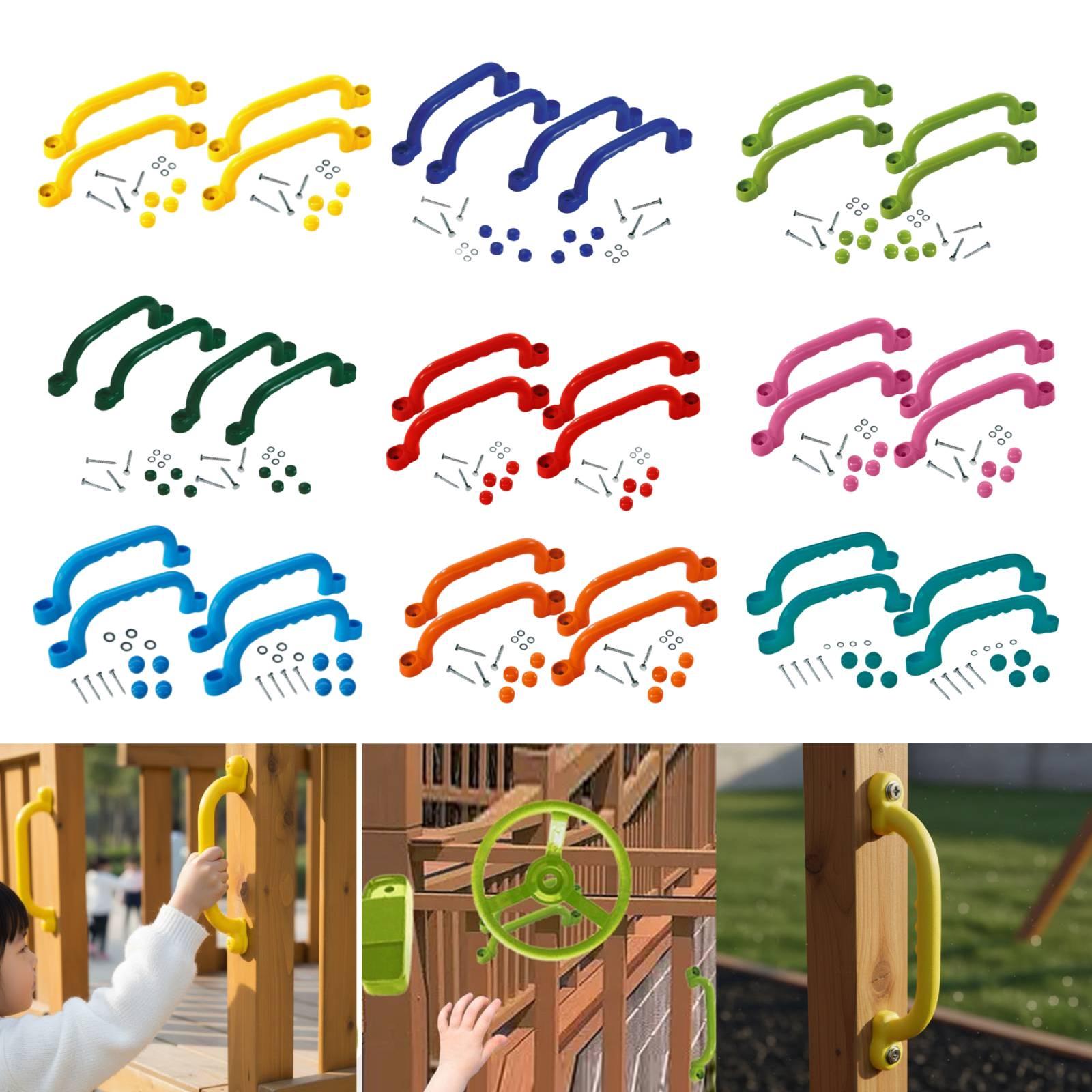 อุปกรณ์ปีนป่าย ชุดด้ามจับพลาสต - Kids Outdoor Climbing Frame บทวิจารณ์และราคา