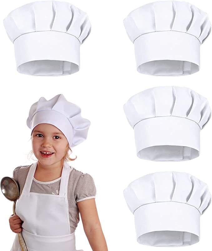 หมวกปาร์ตี้สีขาว 4 ชิ้น หมวกเช - Kids Outdoor Kitchen Accessories บทวิจารณ์และราคา